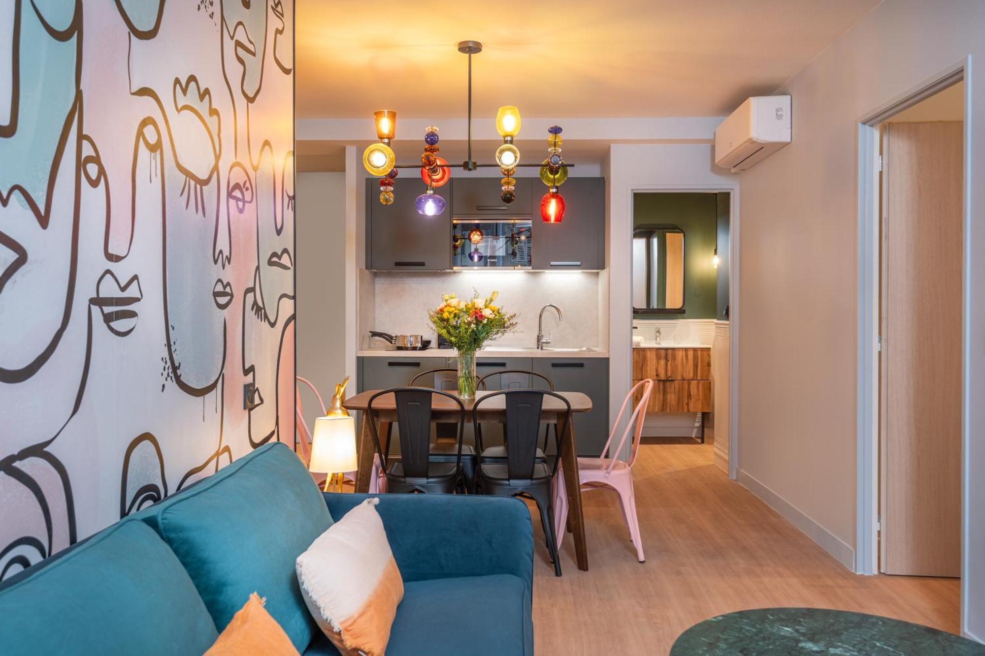 West Paris Suite Eksteriør billede